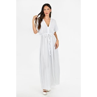 Foto 5 | Foto 5 | Vestido Roman Fashion Blanco para Mujer