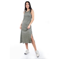 Vestido Casual Sin Mangas Roman Fashion /juvenil, 2847 (verde) Verde