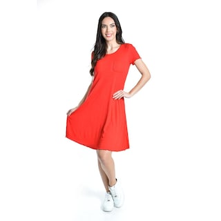 Foto 1 | Foto 1 | Vestido Casual Roman Fashion Juvenil Rojo
