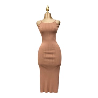 Foto 1 | Foto 1 | Vestido Beige Tejido Erivel