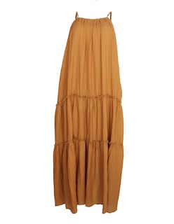 Foto 1 | Foto 1 | Vestido Largo De Tiras Thaly J&b Color Camel Para Dama