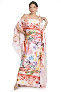 Foto 1 | Foto 1 | Maxi Vestido Estampado Roman Fashion /juvenil, 53219 (multicolor)