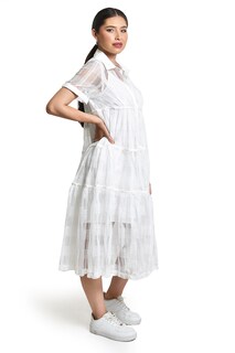 Foto 2 | Foto 2 | Vestido De Malla Transparente Roman Fashion /juvenil, 10800 (blanco)