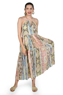 Foto 5 | Foto 5 | Vestido Bohemio Multicolor Roman Fashion /juvenil, 241 (multicolor)