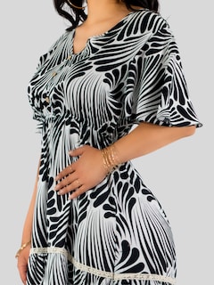 Foto 5 | Foto 5 | Vestido Largo Casual Mujer Fresco Cómodo Ves-1018 Negro Primavera Verano