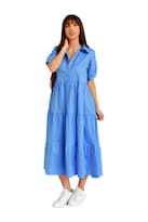 Vestido Casual Roman Fashion /juvenil 595 (azul Claro) Azul