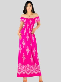 Foto 2 | Foto 2 | Set De 2 Vestido Maxi Casual Mujer Largo Cómodo Ves-1024-px2 Variedad De Colores Estilo Boho