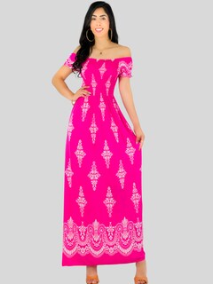 Foto 4 | Foto 4 | Set De 2 Vestido Maxi Casual Mujer Largo Cómodo Ves-1024-px2 Variedad De Colores Estilo Boho