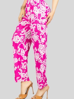 Foto 6 | Foto 6 | Enterizo Largo Mujer Palazzo Casual Ves-1026 Fucsia Jumpsuit Juvenil Jumper