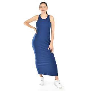 Foto 5 | Foto 5 | Maxi Vestido Sin Manga Roman Fashion / Juvenil, 23974 (azul Marino) Azul Marino
