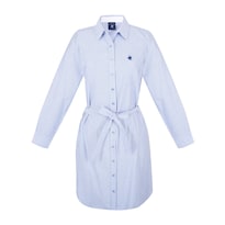 Vestido Camisero Color Azul Rock Hampton Polo Team