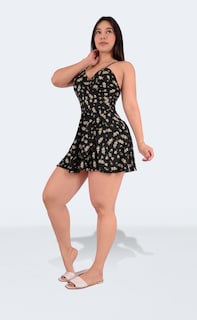 Foto 4 | Foto 4 | Jumper Vestido Falda Short Corto Mujer Casual Sea Brazil