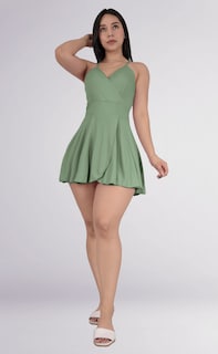Foto 4 | Foto 4 | Jumper Vestido Casual Falda Short Corto Mujer Sea Brazil
