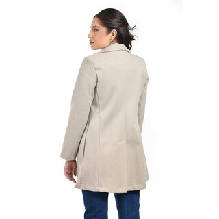 Foto 3 | Foto 3 | Abrigo Con Botón Roman Fashion /juvenil 6108 (beige) Beige