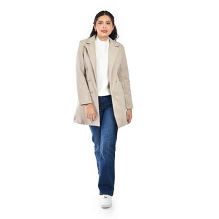 Foto 5 | Foto 5 | Abrigo Con Botón Roman Fashion /juvenil 6108 (beige) Beige