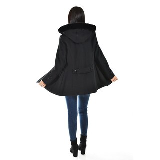 Foto 3 | Foto 3 | Abrigo Con Capucha Roman Fashion /juvenil 1306 (negro) Negro