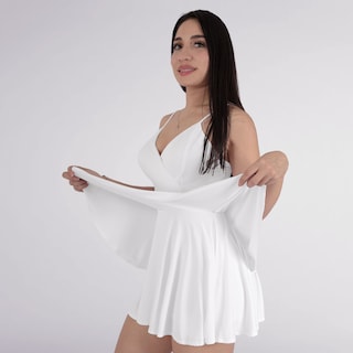 Foto 3 | Foto 3 | Jumper Vestido Casual Mujer Short Falda Hueso Sea Brazil