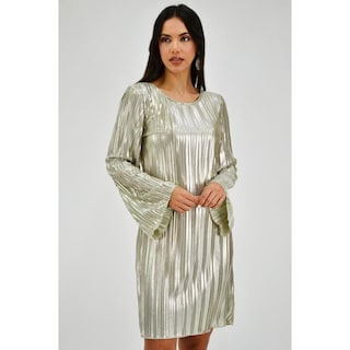 Foto 1 | Foto 1 | Vestido Roman Fashion color Plata para Mujer