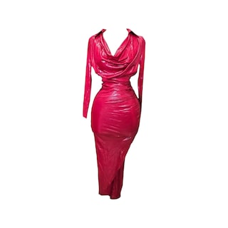 Foto 1 | Foto 1 | Vestido Formal Color Rojo Para Dama Symphony