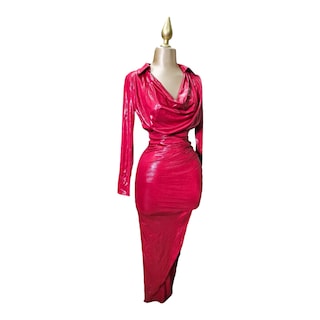 Foto 3 | Foto 3 | Vestido Formal Color Rojo Para Dama Symphony