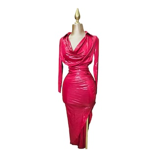 Foto 2 | Foto 2 | Vestido Formal Color Rojo Para Dama Symphony
