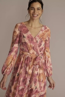 Foto 3 | Foto 3 | Vestido de Fiesta Ilusión Estampado para Mujer