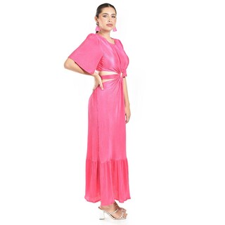 Foto 2 | Foto 2 | Vestido Plisado Roman Fashion /juvenil, 738 (fiusha) Fucsia