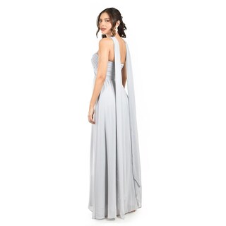 Foto 2 | Foto 2 | Vestido De Noche Multiformas Roman Fashion /juvenil 2001 (gris) Multicolor