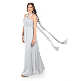 Foto 4 | Foto 4 | Vestido De Noche Multiformas Roman Fashion /juvenil 2001 (gris) Multicolor