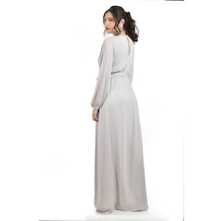 Foto 3 | Foto 3 | Vestido Elegante De Manga Larga Roman Fashion / Juvenil  2009 (hueso) Beige