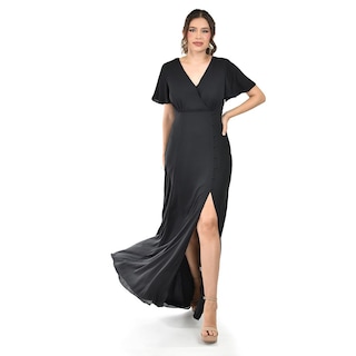 Foto 1 | Foto 1 | Vestido Largo con Abertura Roman Fashion Juvenil