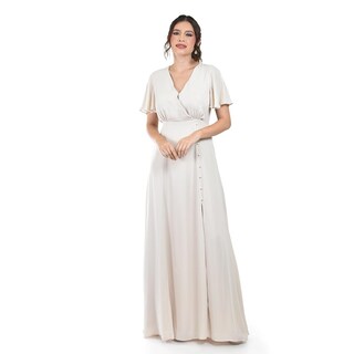 Foto 4 | Foto 4 | Vestido Largo con Abertura Roman Fashion Juvenil