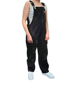 Foto 2 | Foto 2 | Overol Estilo Mom Mezclilla Jumper Dama Comfortable Body Pineda Jeans Omm1 Negro