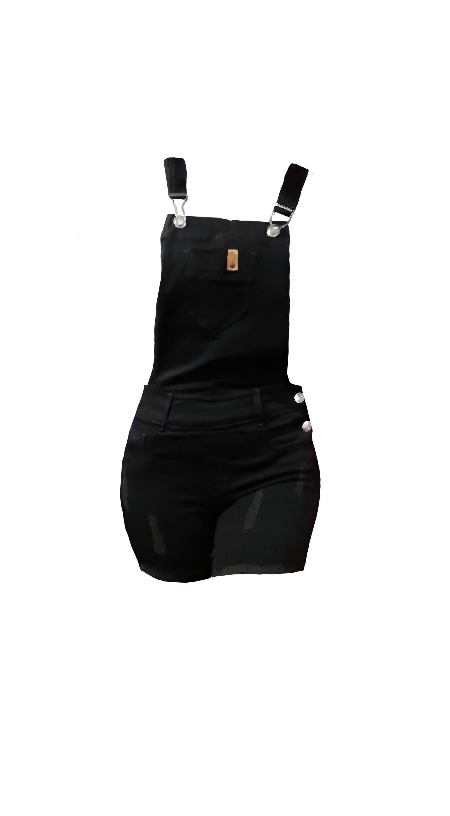 Jumper Short De Mezclilla Overol Peto Para Dama/ Pineda Jeans