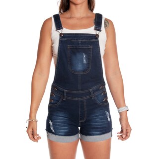 Foto 5 | Foto 5 | Jumper Short de Mezclilla Stretch Pineda Jeans Stone