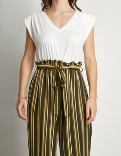 Foto 3 | Foto 3 | Jumpsuit Devendi Color Multicolor Pantalón Líneas