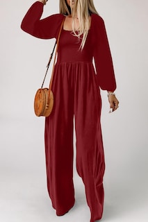 Foto 7 | Foto 7 | Mono Happy Sailed, Casual, Elegante, Para Mujer, Color Rojo, Talla L - Venta Internacional.
