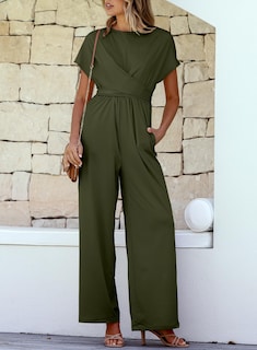 Foto 4 | Foto 4 | Mono Happy Sailed, Moderno Y Elegante Para Mujer, Color Verde Militar - Venta Internacional.
