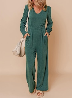 Foto 2 | Foto 2 | Mono Dokotoo De Manga Larga Con Cuello En V Para Mujer, Elegante E Informal - Venta Internacional.
