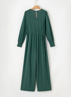 Foto 7 | Foto 7 | Mono Dokotoo De Manga Larga Con Cuello En V Para Mujer, Elegante E Informal - Venta Internacional.