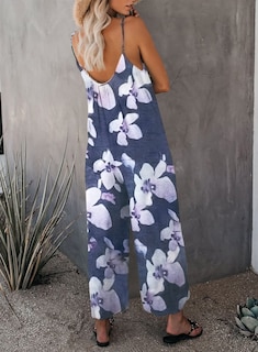 Foto 2 | Foto 2 | Mono Happy Sailed Casual Para Mujer, Verano, Sin Mangas, Talla Xl - Venta Internacional.