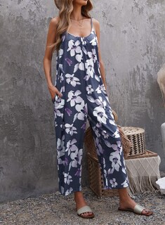 Foto 7 | Foto 7 | Mono Happy Sailed Casual Para Mujer, Verano, Sin Mangas, Talla Xl - Venta Internacional.