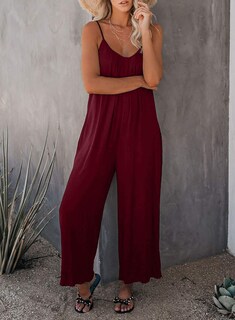 Foto 3 | Foto 3 | Mono Happy Sailed Rojo Para Mujer, Talla Grande 2xl Con Bolsillos - Venta Internacional.