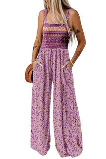 Foto 1 | Foto 1 | Mono Happy Sailed Dressy Con Estampado Floral De Verano Para Mujer - Venta Internacional.