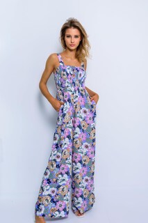 Foto 7 | Foto 7 | Monos Happy Sailed Dressy De Verano Con Estampado Floral Morado - Venta Internacional.