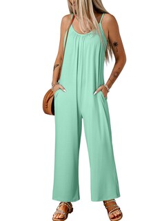 Foto 1 | Foto 1 | Mono Happy Sailed Dressy Summer Sin Mangas Verde Para Mujer - Venta Internacional.