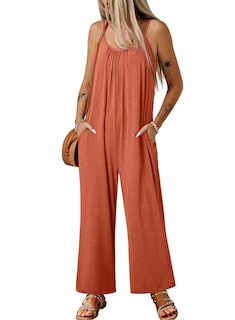 Foto 1 | Foto 1 | Mono Happy Sailed Boho Para Mujer, Color Naranja, Talla S - Venta Internacional.