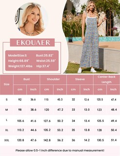 Foto 6 | Foto 6 | Jumper Ekouaer Floral para Mujer- Venta Internacional