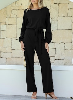Foto 5 | Foto 5 | Mono Happy Sailed Para Mujer, Casual, Manga Larga, Negro, Talla M - Venta Internacional.