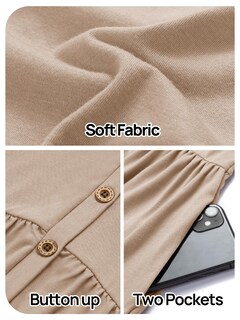 Foto 7 | Foto 7 | Mono Merokeety De Verano Con Manga Corta Y Cuello En V Y Botones - Venta Internacional.